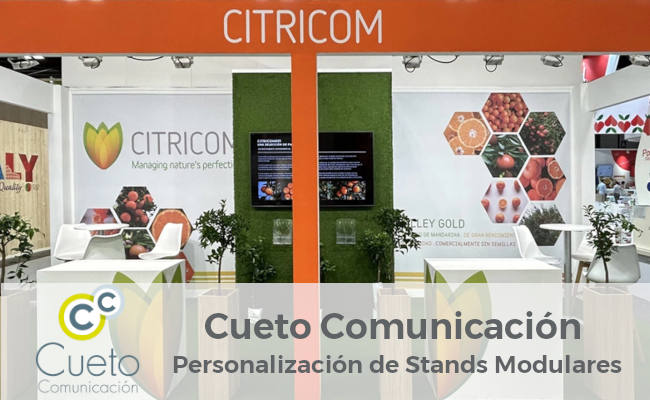 Stands Modulares Personalizados: el secreto de Cueto Comunicación